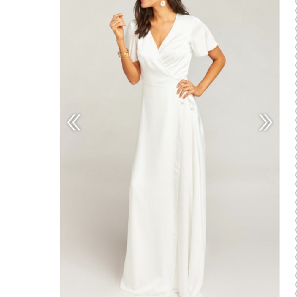Show me your Mumu Noelle Wrap Dress XXS